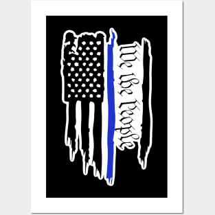Thin Blue Line Posters and Art